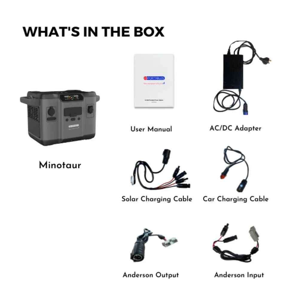 Minotaur Hand Held Lithium Solar Generator