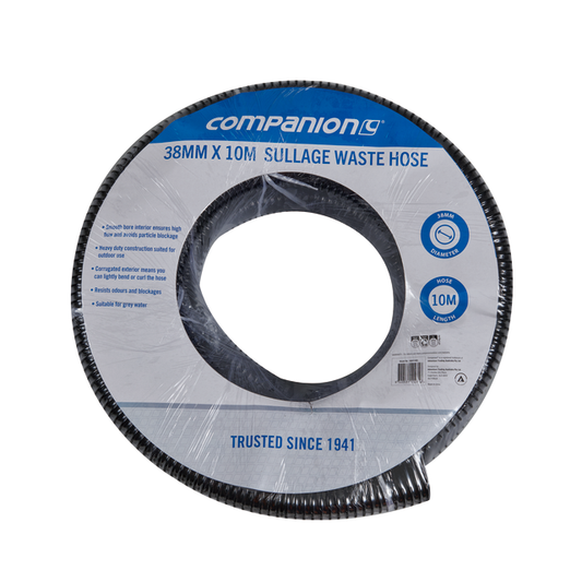 Sullage Waste Hose 38mm x 10m