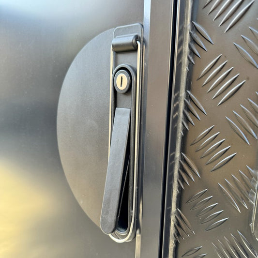 Milenco Door Lock - Suit Columbia Doors - Left & Right Hinge