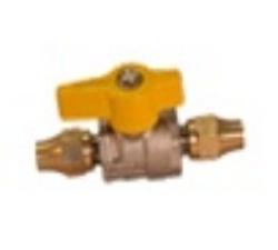 5/16 Dbl Flare Ball Valve