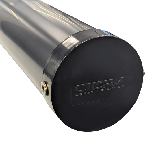 COAST RV Black Pole Carrier Complete Kit 2000mm & 2200mm