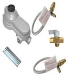 Regulator Twin Stage 290MJ With Mco & Flexible Pigtails