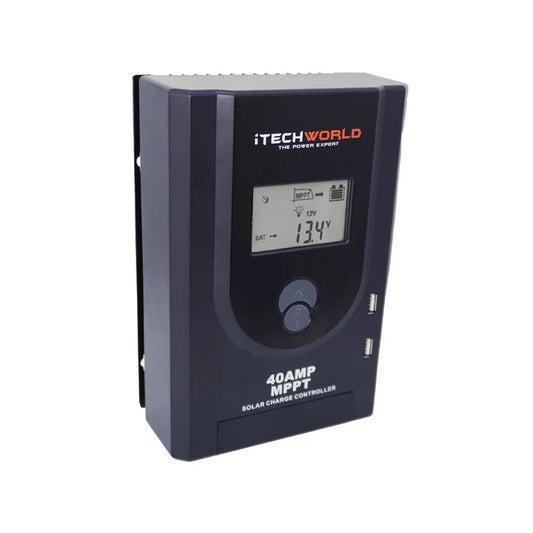 ITECHWORLD MPPT Solar Charge Controller 40A