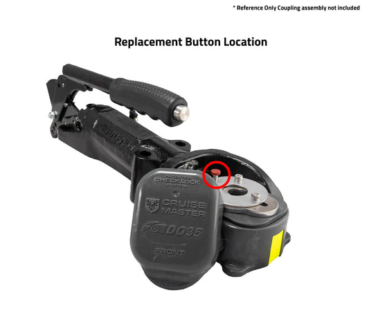 Cruisemaster Replacement Red Lock Button