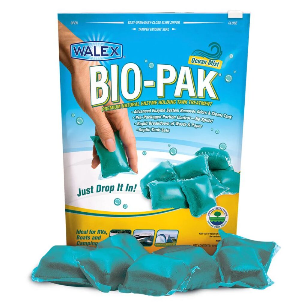Walex Porta-Pak Toilet Sachets - Ocean Breeze - 15 Pack