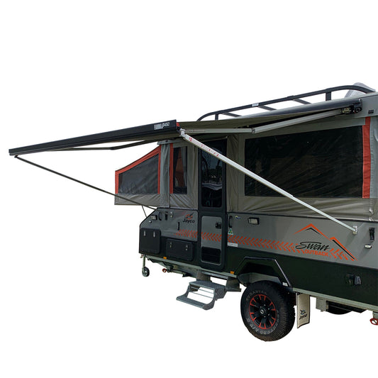 Fiamma 3.5m F45S Awning - (Royal Grey Fabric & Black Casing)