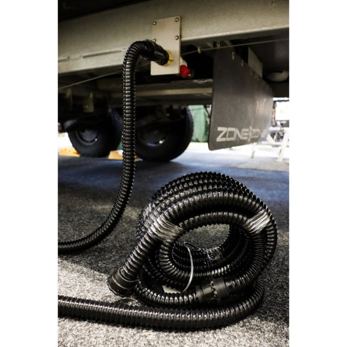 Sullage Waste Hose 27mm with 40mm Fittings - 5m & 10m length
