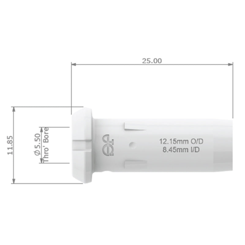 JG Watermark 12mm Tube Insert