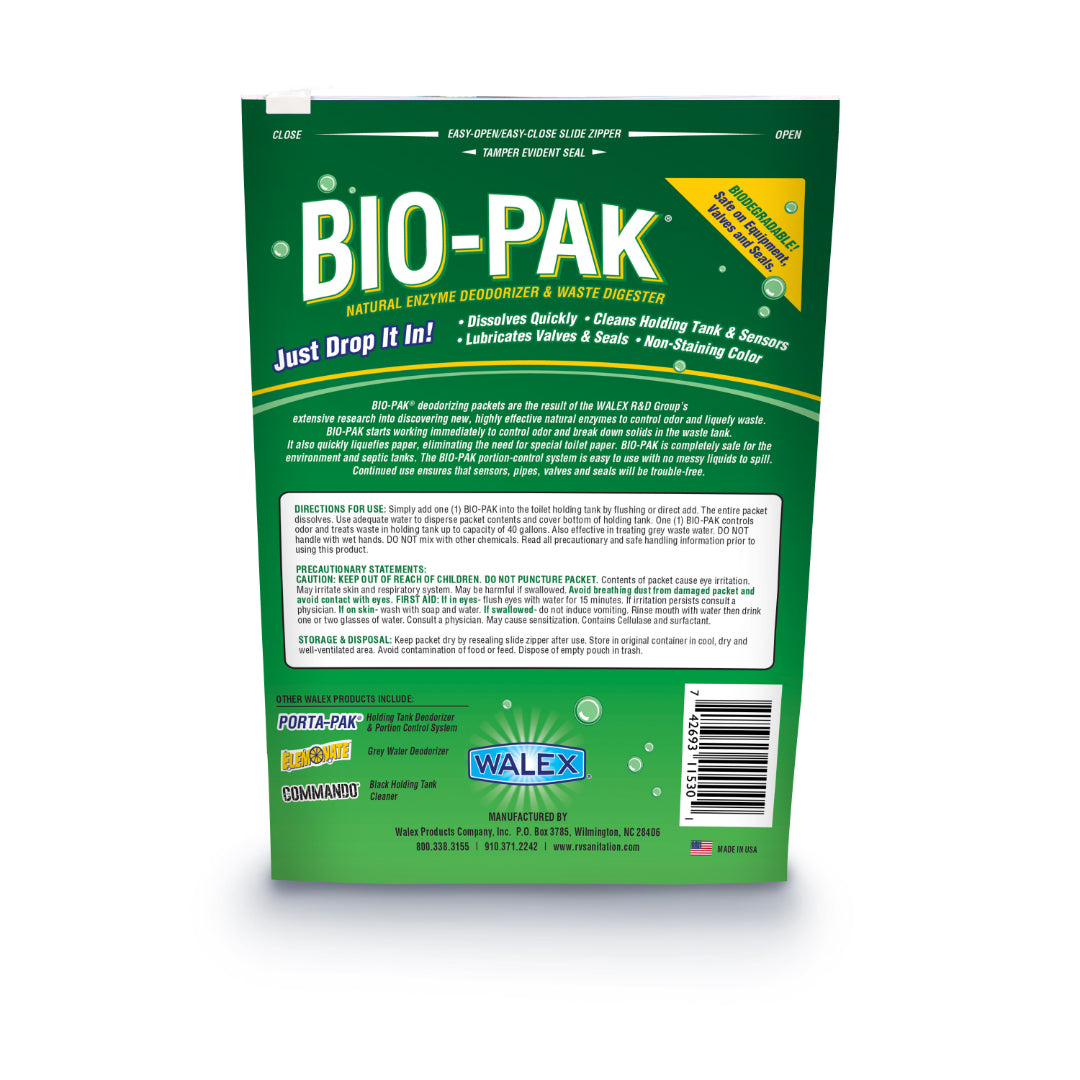 Walex Porta Pak Alpine Fresh Scent Toilet Sachets