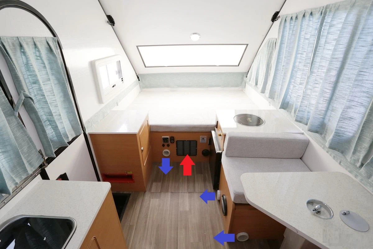 Finch Australia HB9000 Under Bunk Air Conditioner with Bluetooth