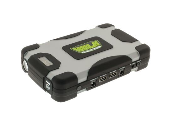 LITHIUM-COBALT JUMP STARTER 18,000mAh W/LED DISPLY, CARRY