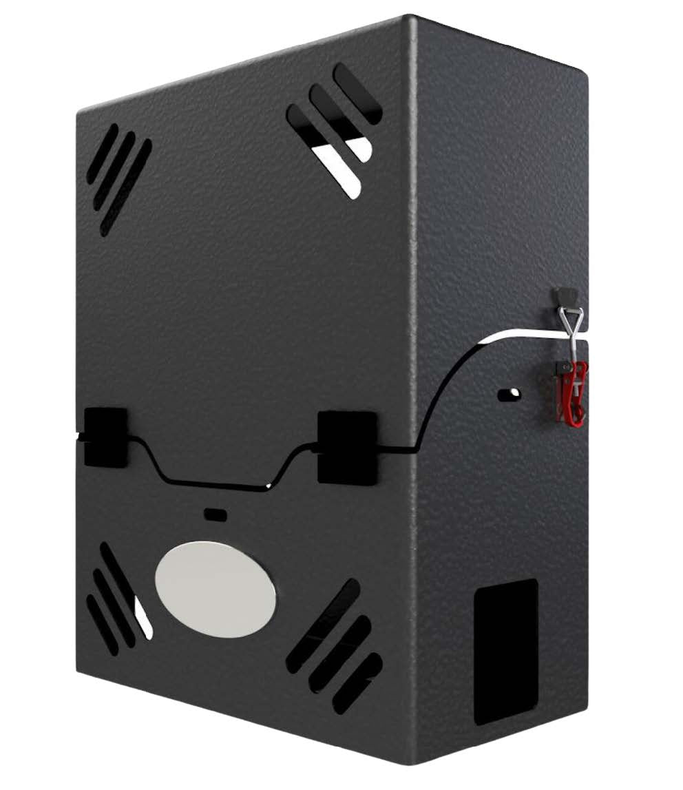 Lockable Jerry Can Holder