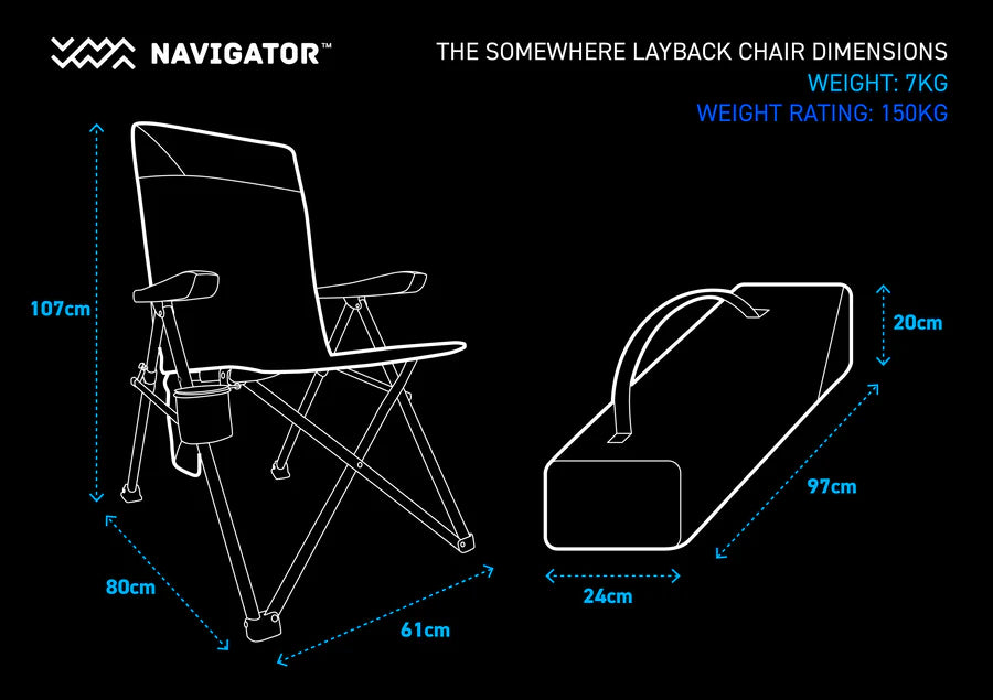 THE SOMEWHERE LAYBACK CHAIR
