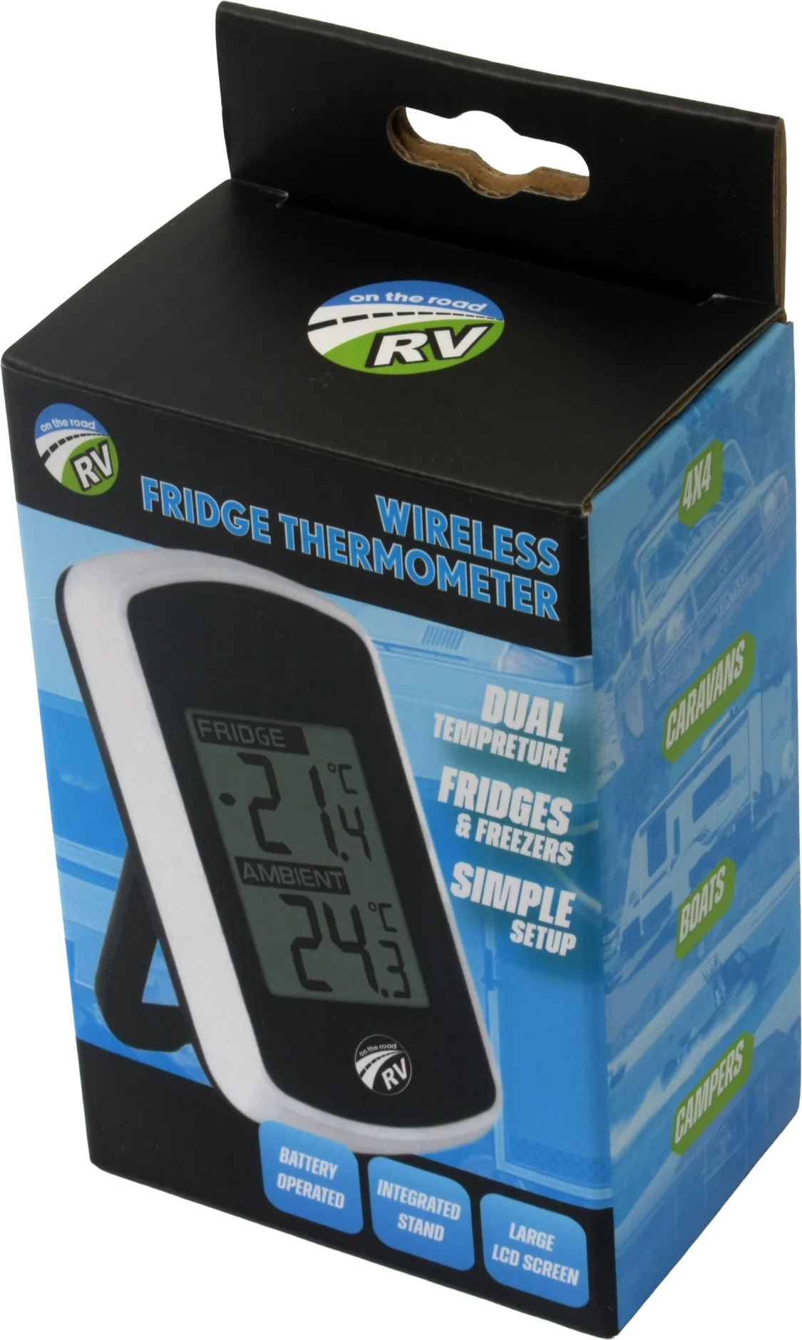 On The Road Wireless Fridge Thermometer