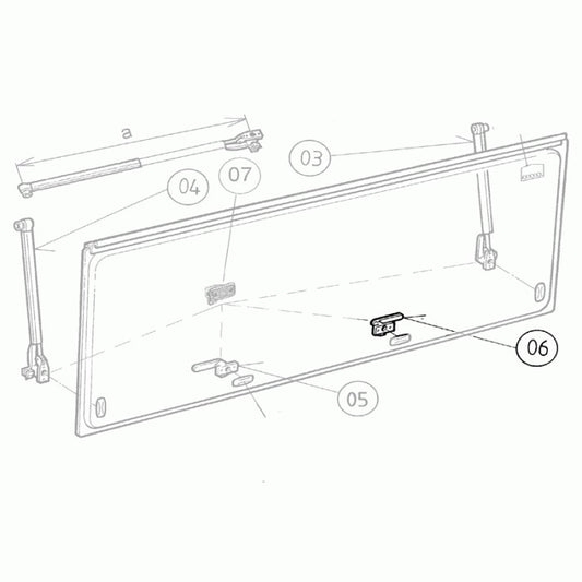 Window Latch- Suit Maygood / Mobicool Windows LH & RH