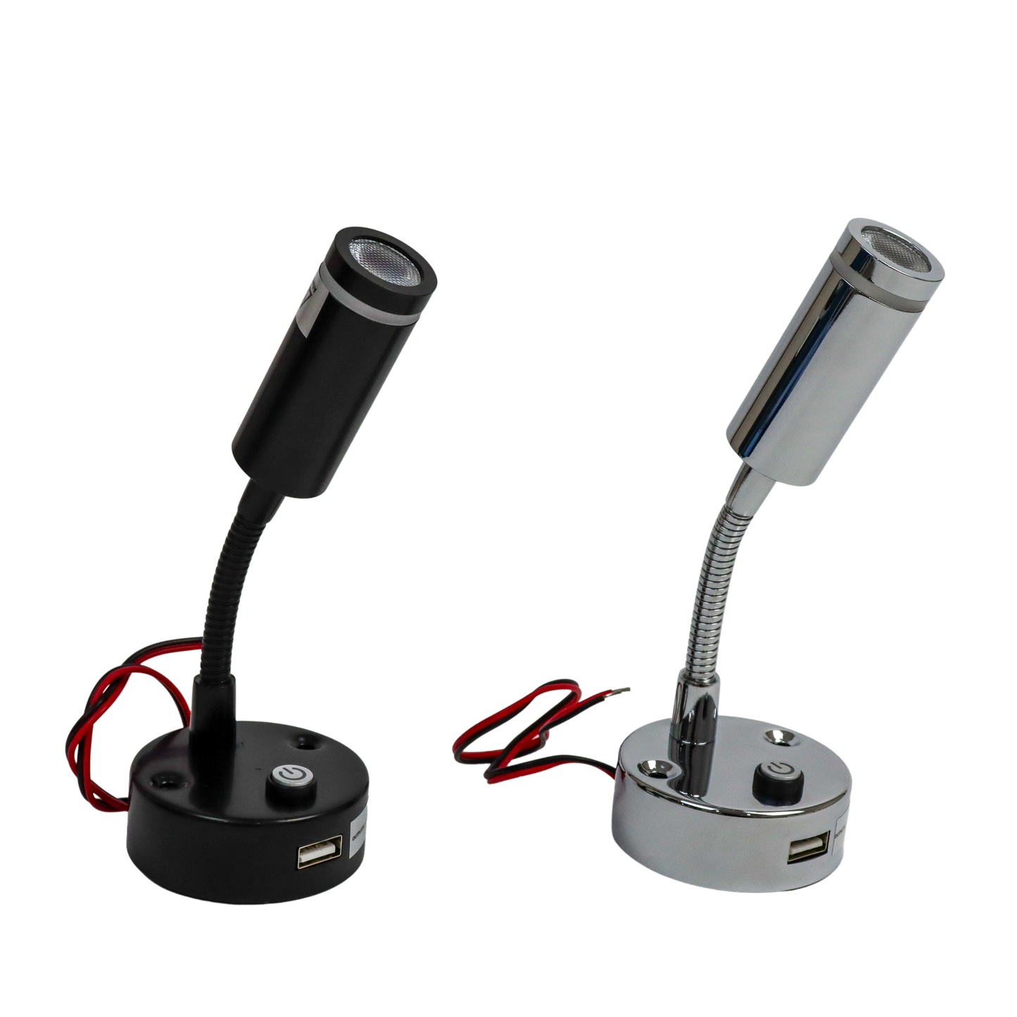 DUAL COLOUR READING LIGHT WITH USB PORT