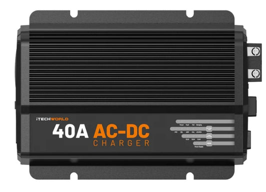 iTECHBC40 Intelligent Battery Charger 40 Amp 12v for Vehicles - NEW 2025 model