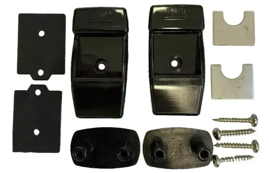 Fiamma Leg Wall Bracket Kit for F45 Awn Deep Black