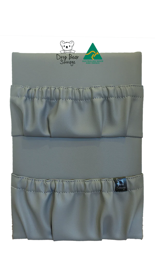 Drop Bear Double storage pocket in vinyl - Various colours