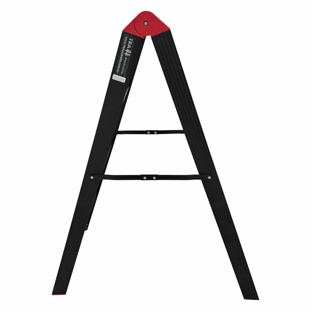 Black Step Aluminium Collapsible Box Ladder With Carry Bag - Various Sizes