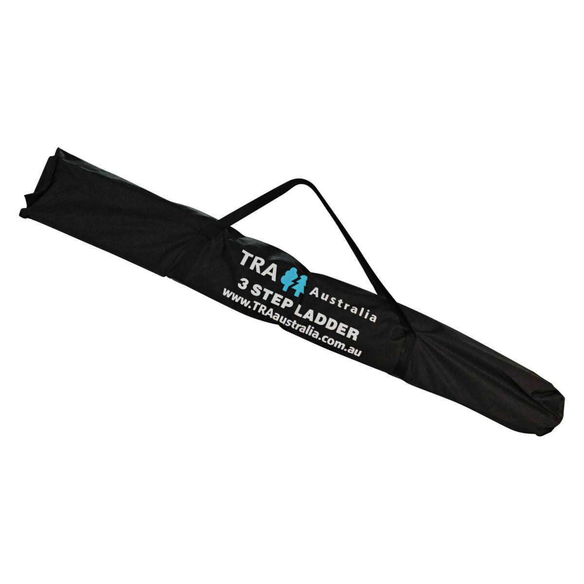 Black Step Aluminium Collapsible Box Ladder With Carry Bag - Various Sizes