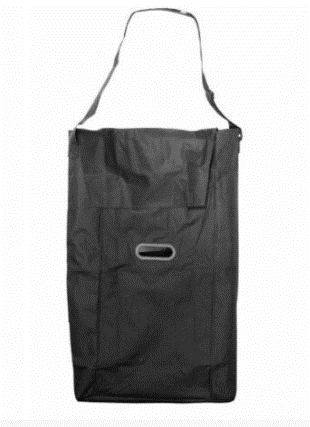 3.8m telescopic ladder with carry bag BLACK