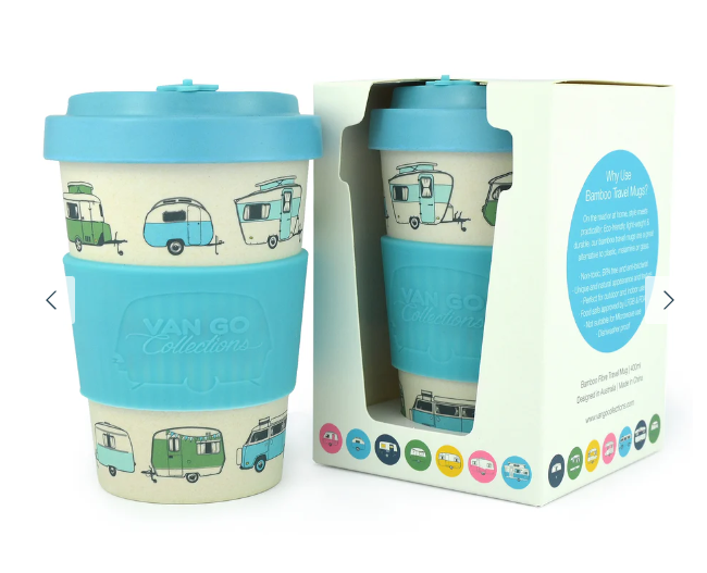 Van Go Bamboo Travel Mugs Caravans