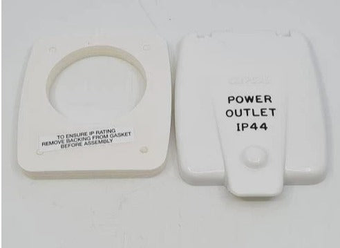 Flap to suit Clipsal old style 240volt Caravan Outlet - IP44