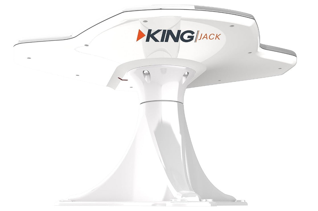 KING Jack Roof Mounted Antenna DTV White