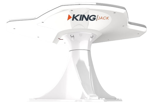 KING Jack Roof Mounted Antenna DTV White