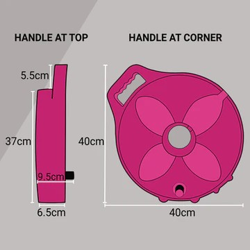 Flat Out Multi-Reel Narrow - Practical Pink