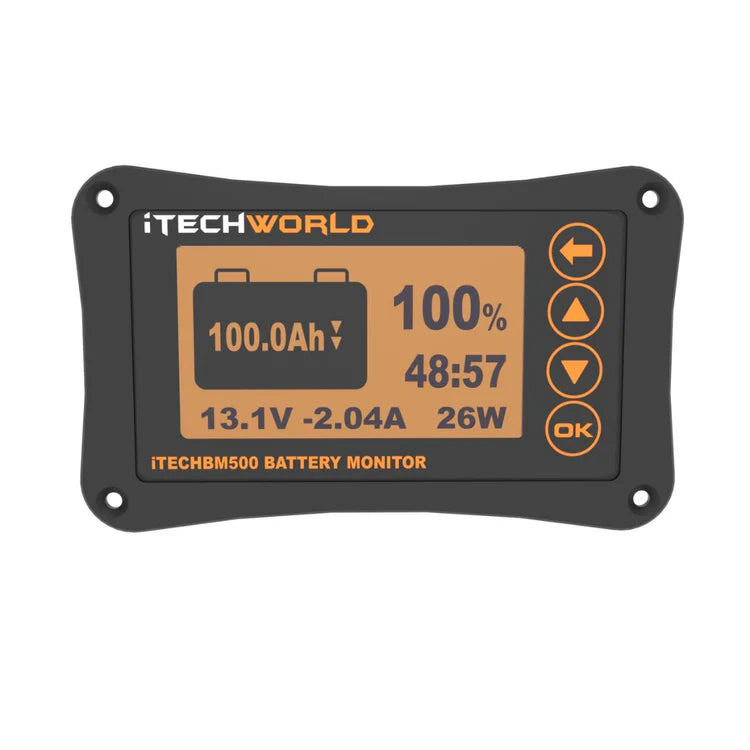 iTECHBM500 Battery Monitor with Shunt