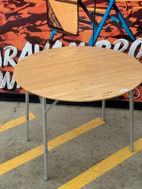 Round Bamboo Table