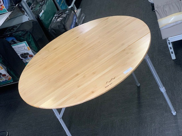 Round Bamboo Table