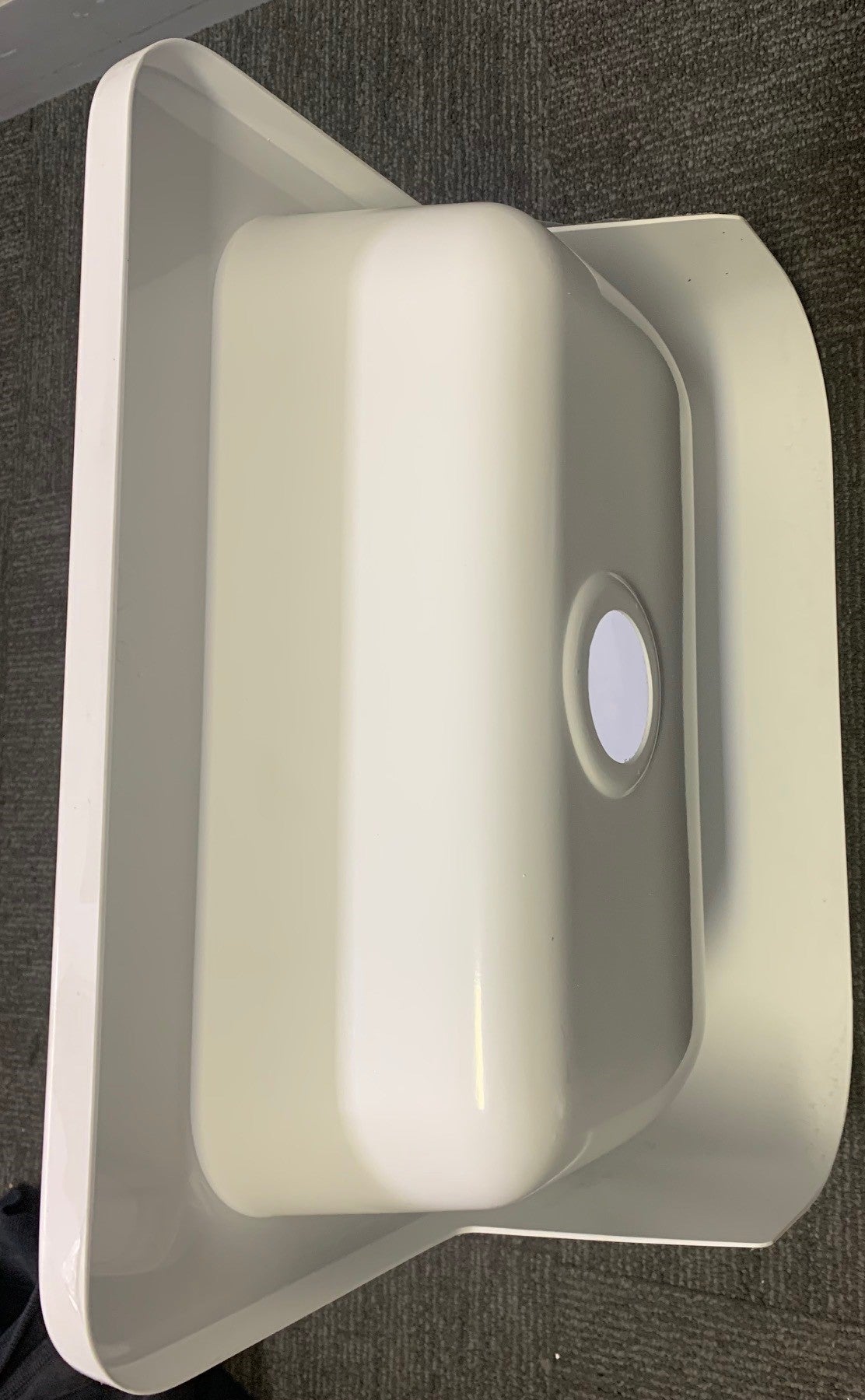 Acrylic White Caravan Sink