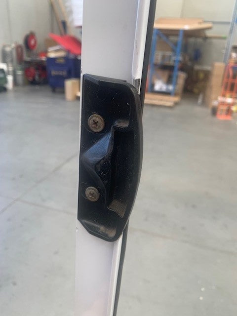 2nd Hand - Camec Odyssey Door - 2 Radius Corners - Right Hand Hinge - White - 1723x572mm