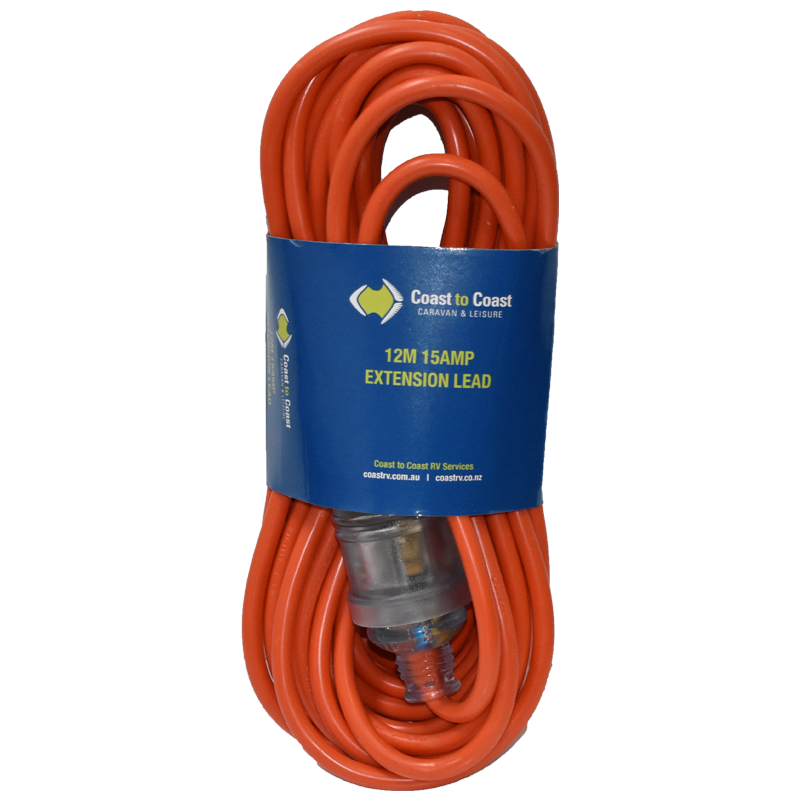 Coast 8m/12m/17m 15AMP Heavy Duty Extension Lead
