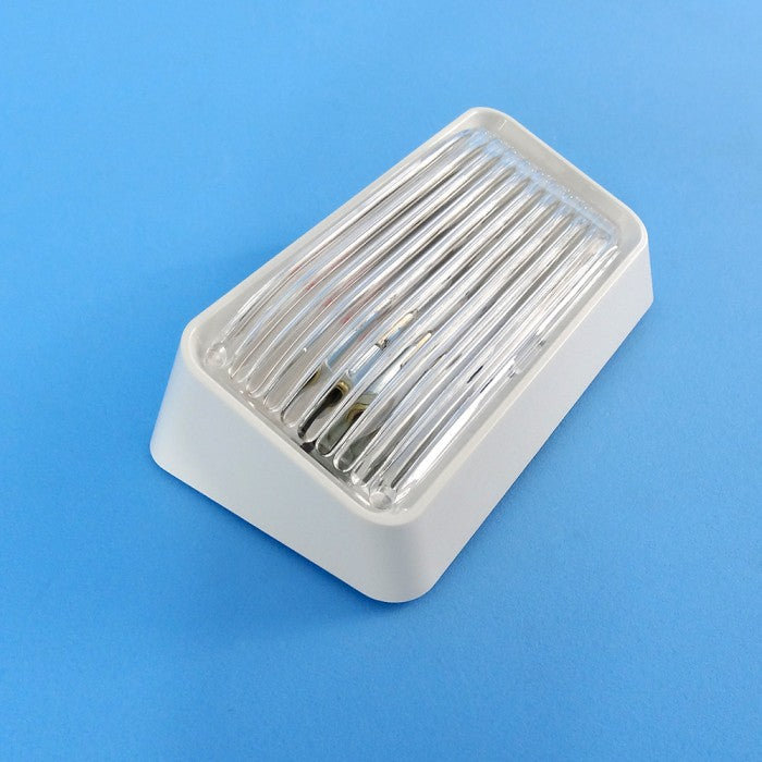 12V ANNEXE LIGHT - CLEAR LENS Black or White