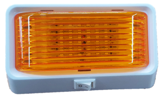 12V ANNEXE LIGHT - CLEAR LENS Black or White