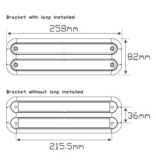 235BAR - STOP/TAIL & INDICATOR LAMP