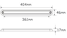LED Autolamps Stop/Tail & Indicator Lamp 380BBSTI12