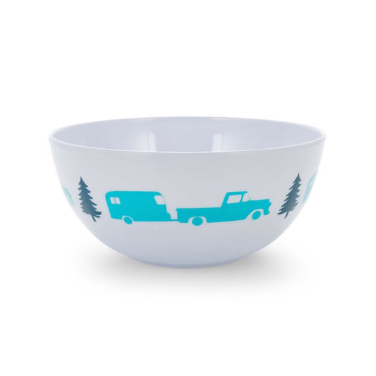 Camco Melamine Dinnerware Trailer/Tree Pattern