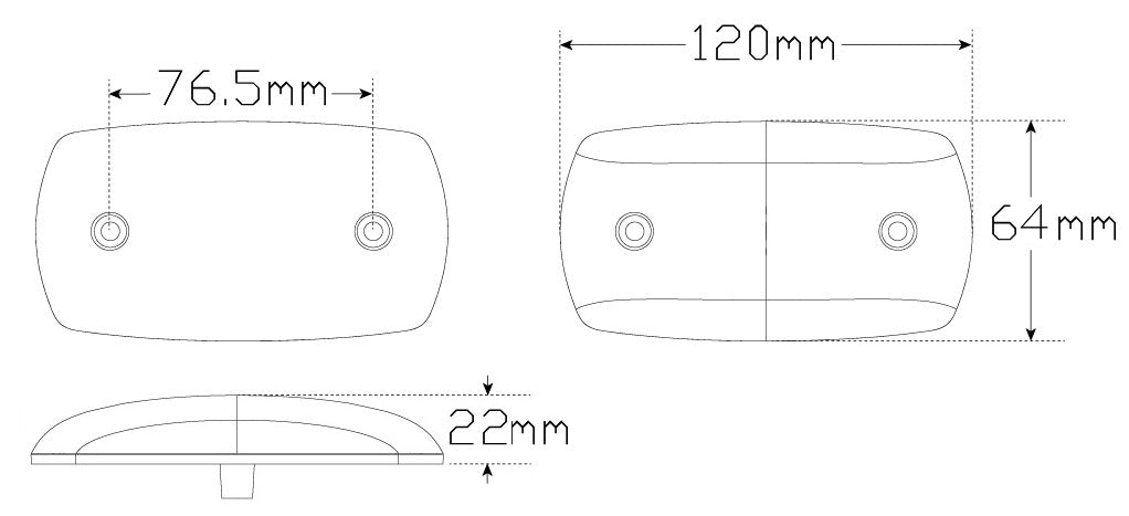 LED Autolamps 69 Series