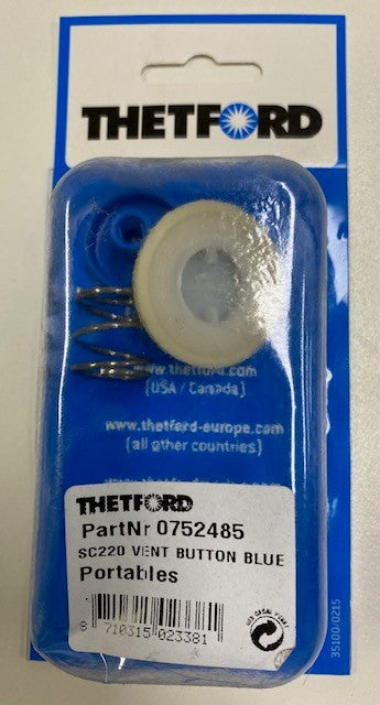 THETFORD 0752485 - SC220 VENT BUTTON BLUE