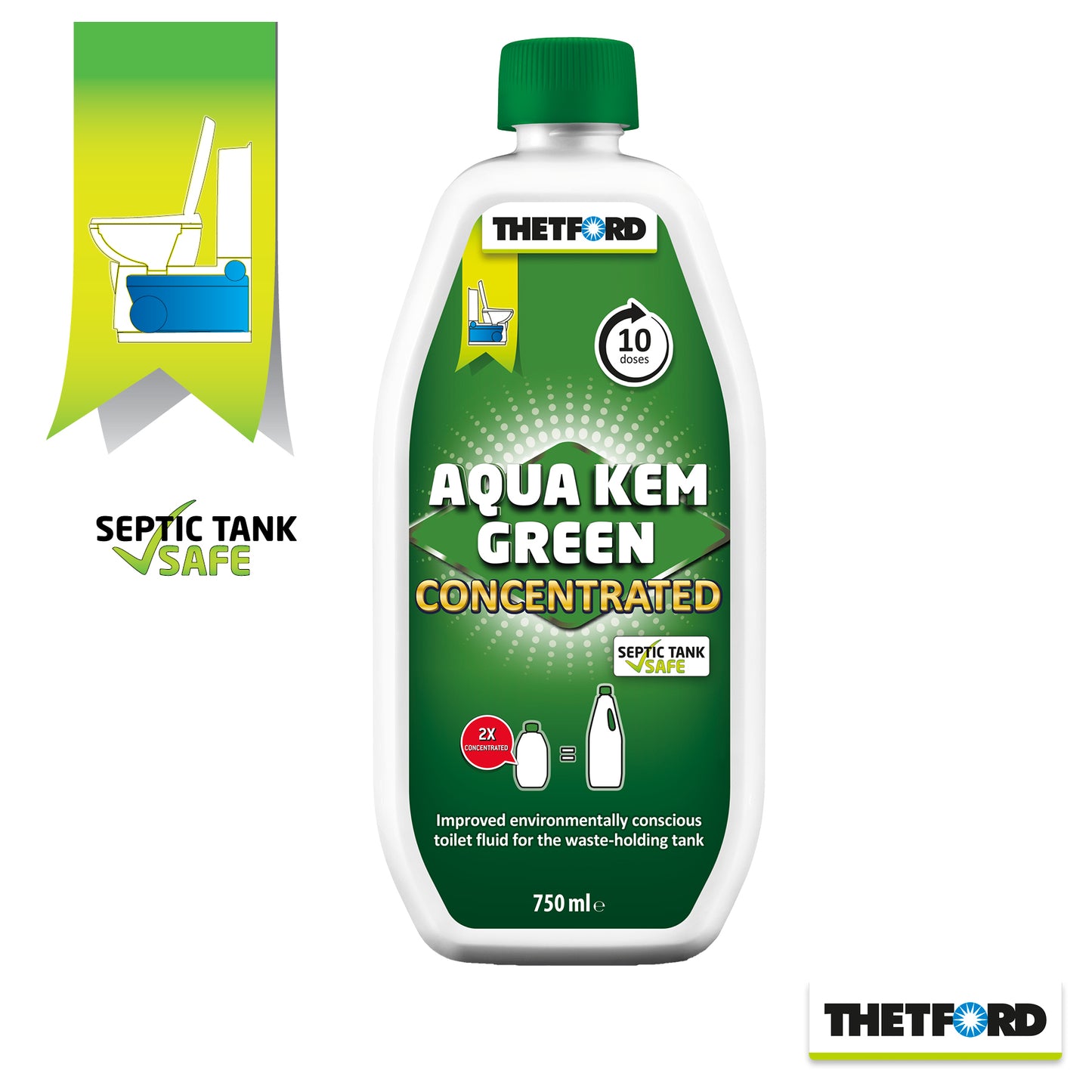THETFORD AQUA KEM GREEN CONCENTRATED – 750ml