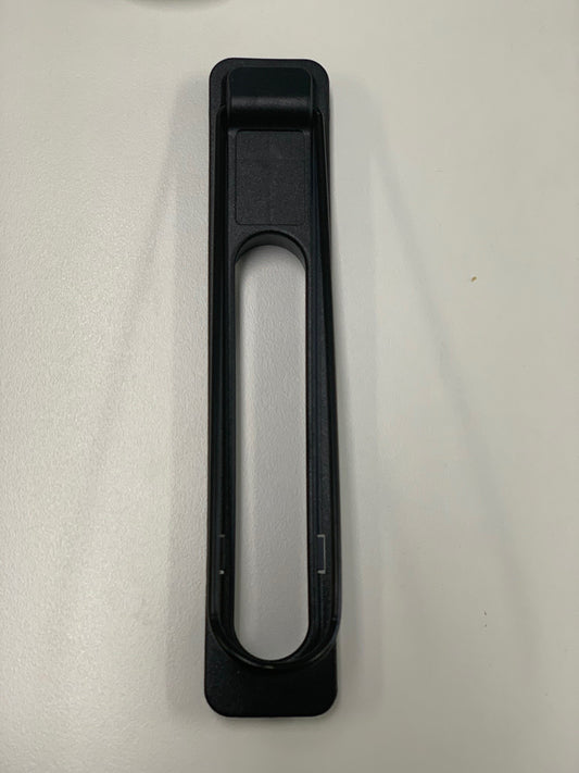 CAMEC 3P DR - LOCK OUTER TRIM SQUARE TOP&BOTTOM - BLACK HOOK