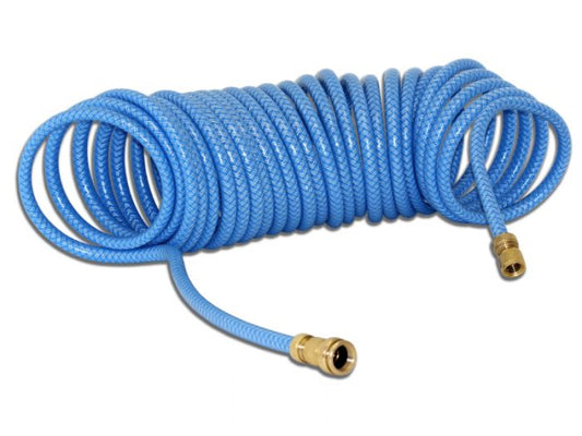CAMEC CURLY COIL DRINKING WATER HOSE WITH CARRY BAG - 10M