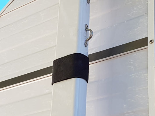 CARAVAN AWNING SAFETY STRAPS - TWO STRAPS