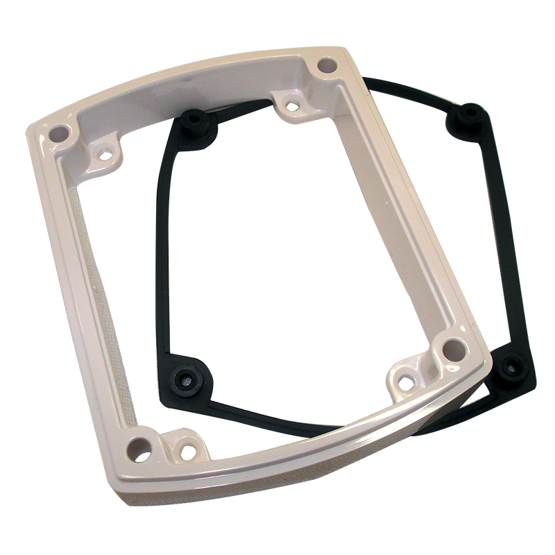 Clipsal Mounting Flange For Inlet/Outlet - White