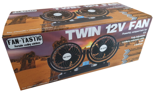 FANTASTIC TWIN 12V FAN